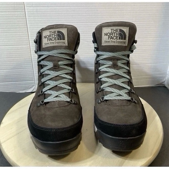The North Face Men\'s Back To Berkeley IV Leather Waterproof Boots Brown Black 14 main image 7